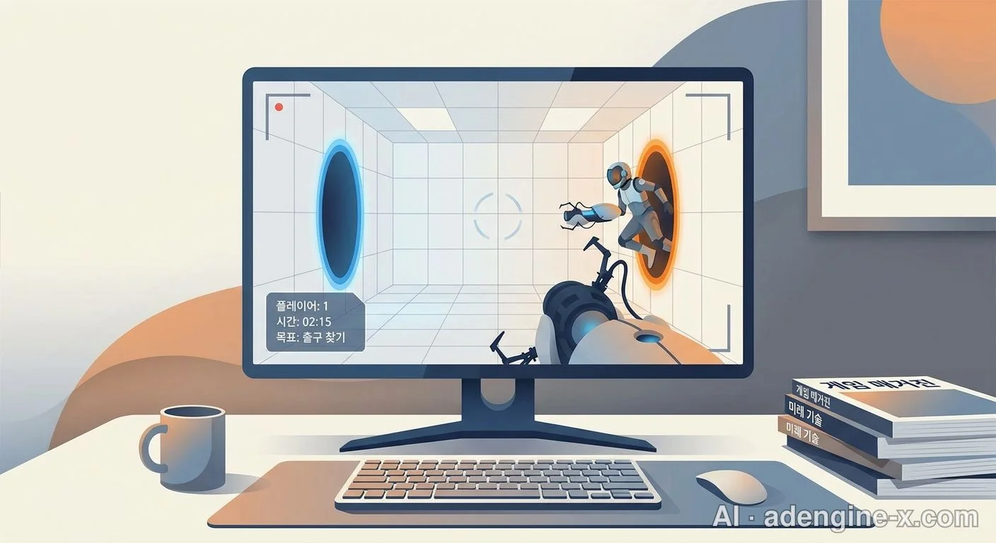 AI의 3D 퍼즐 게임 플레이 사진 4