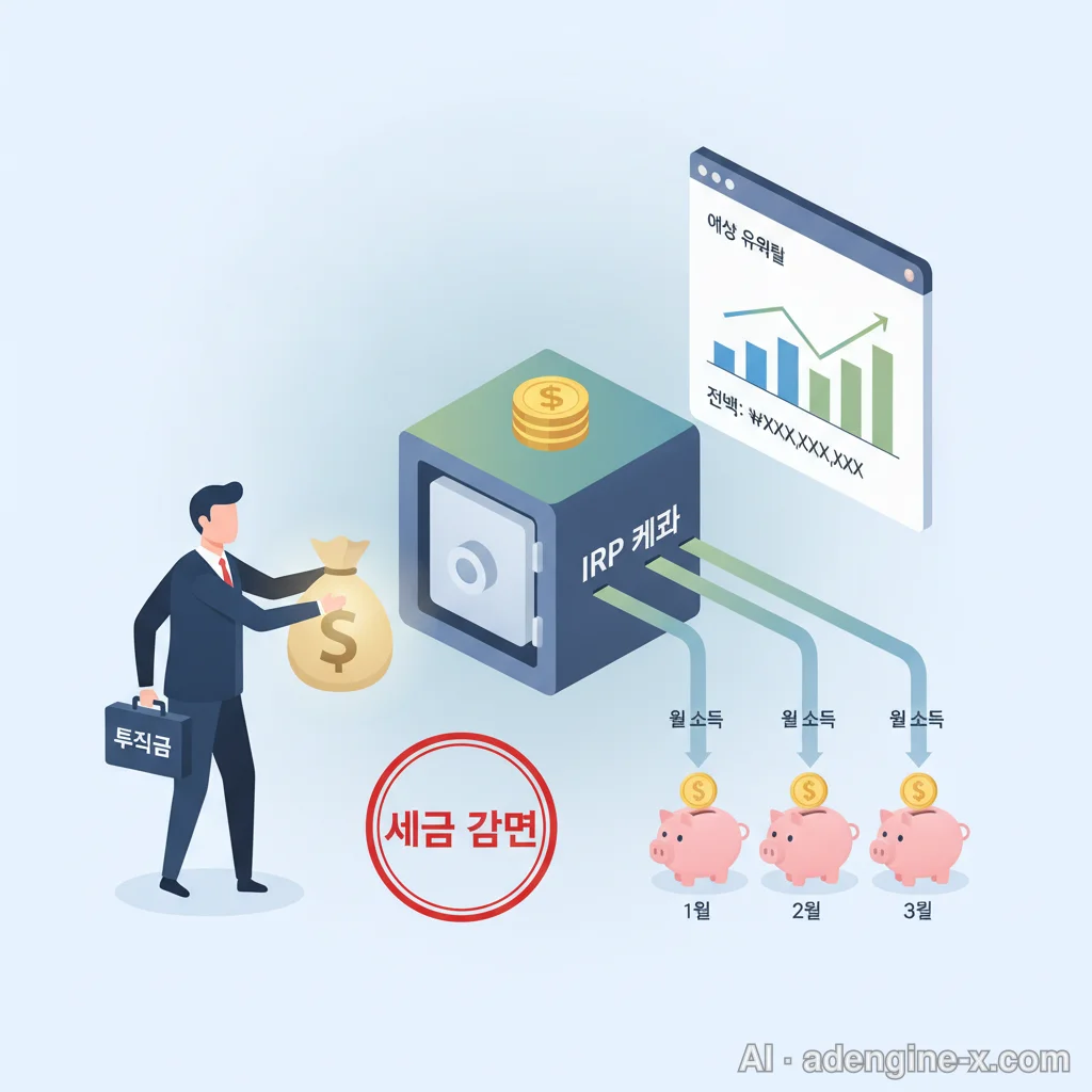 IRP 계좌 세금 감면과 연금 수령 사진 5