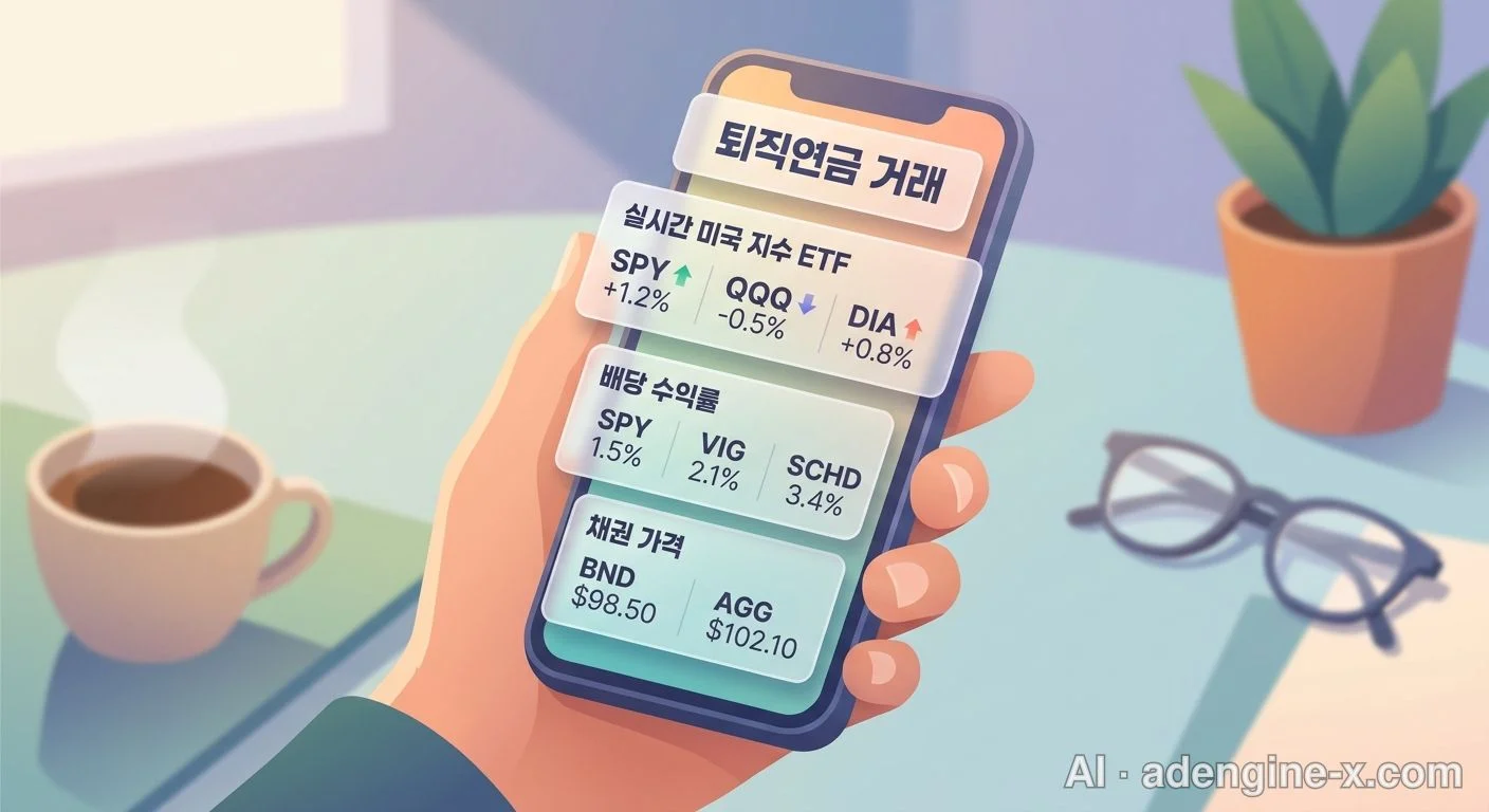 증권사 IRP 실시간 ETF 거래 화면 사진 3