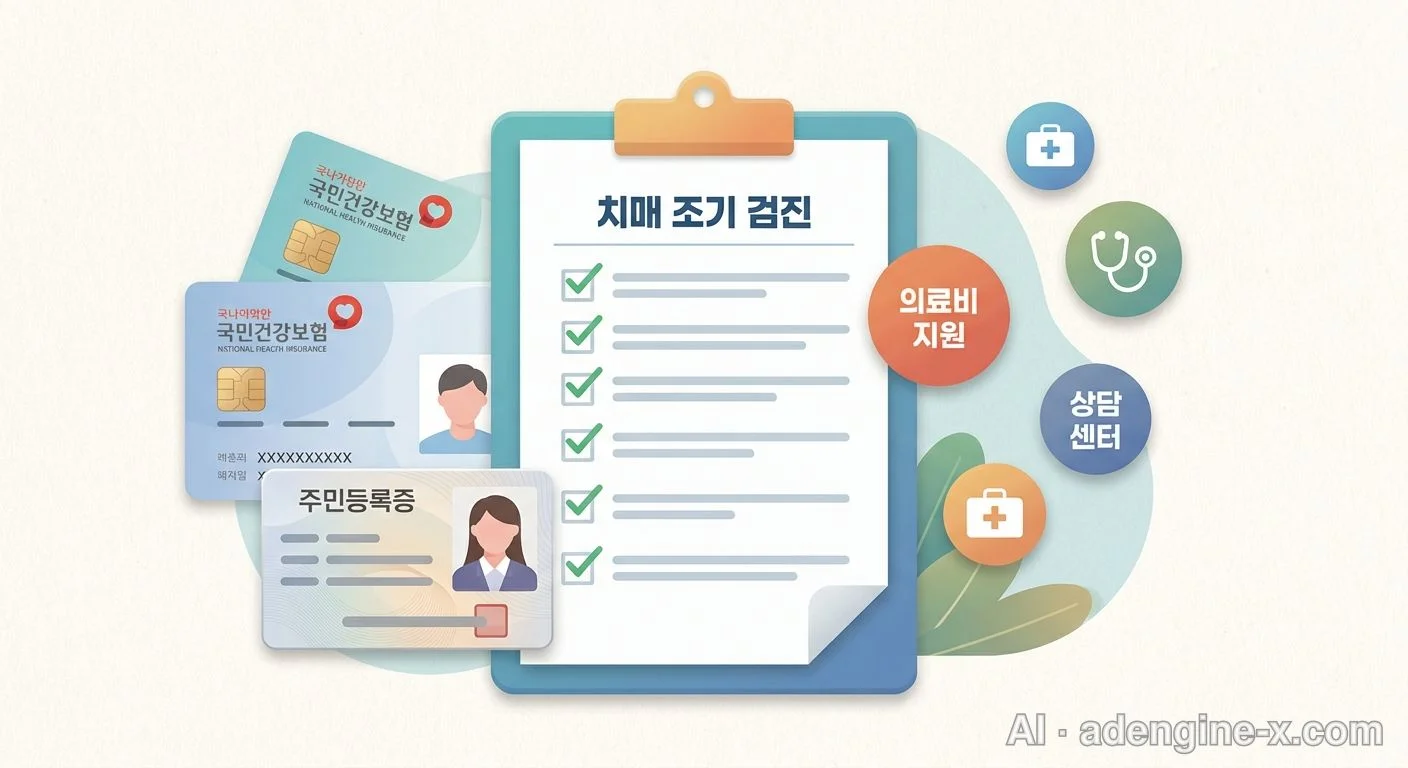 치매 조기검진 준비물 사진 2