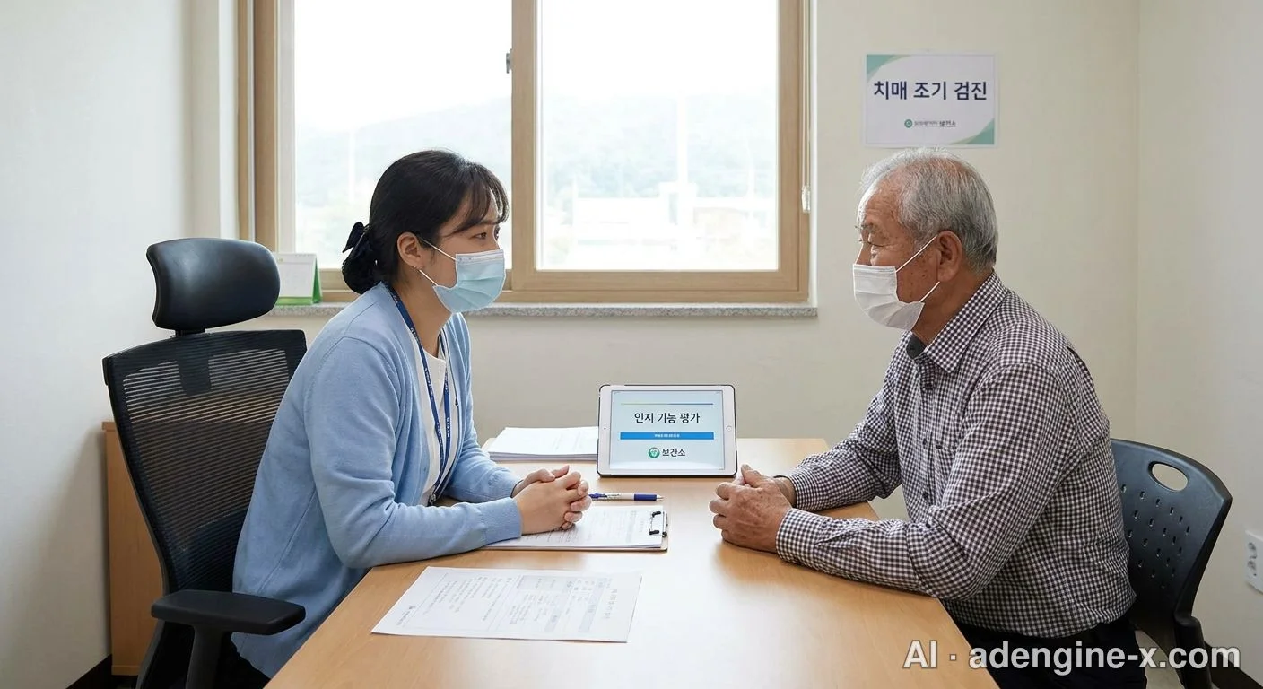 보건소 치매 조기검진 상담 사진 3