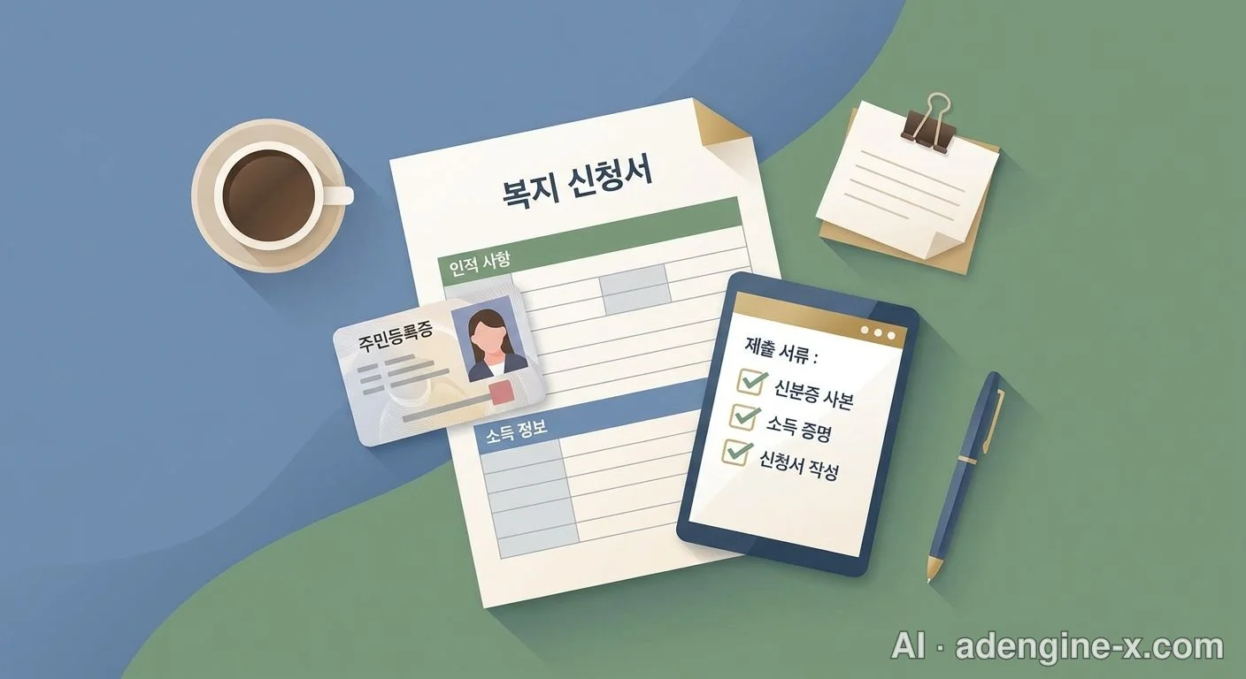 복지 신청 기본 서류 준비 사진 3