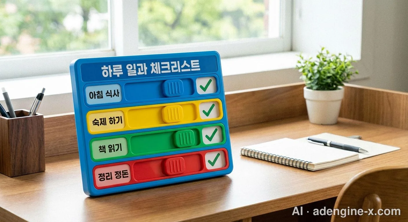 슬라이드 탭과 자석 스티커 사진 6