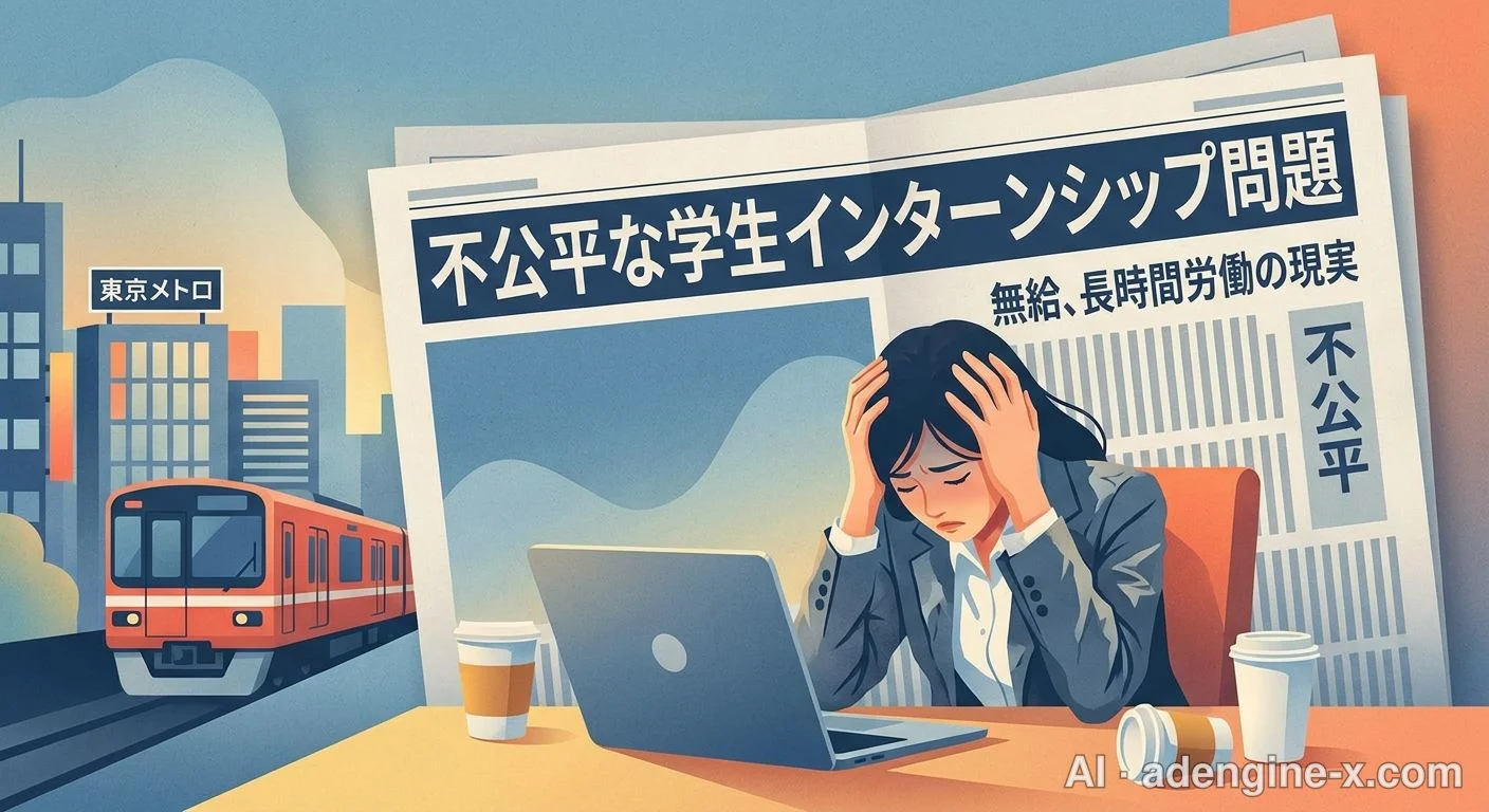 読売新聞が報じたブラックインターンの衝撃的な実態 사진 1
