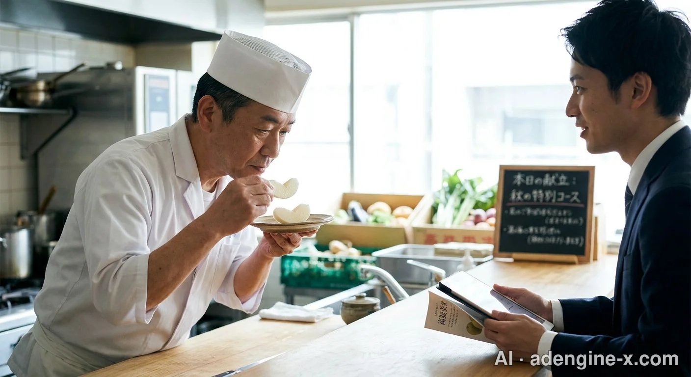 シェフによる果物の試食と営業 사진 4