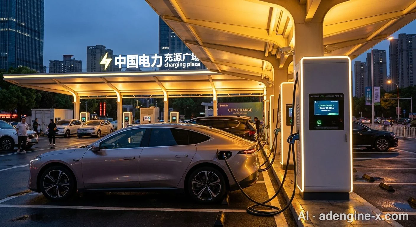 High-voltage charging plaza infrastructu 사진 2