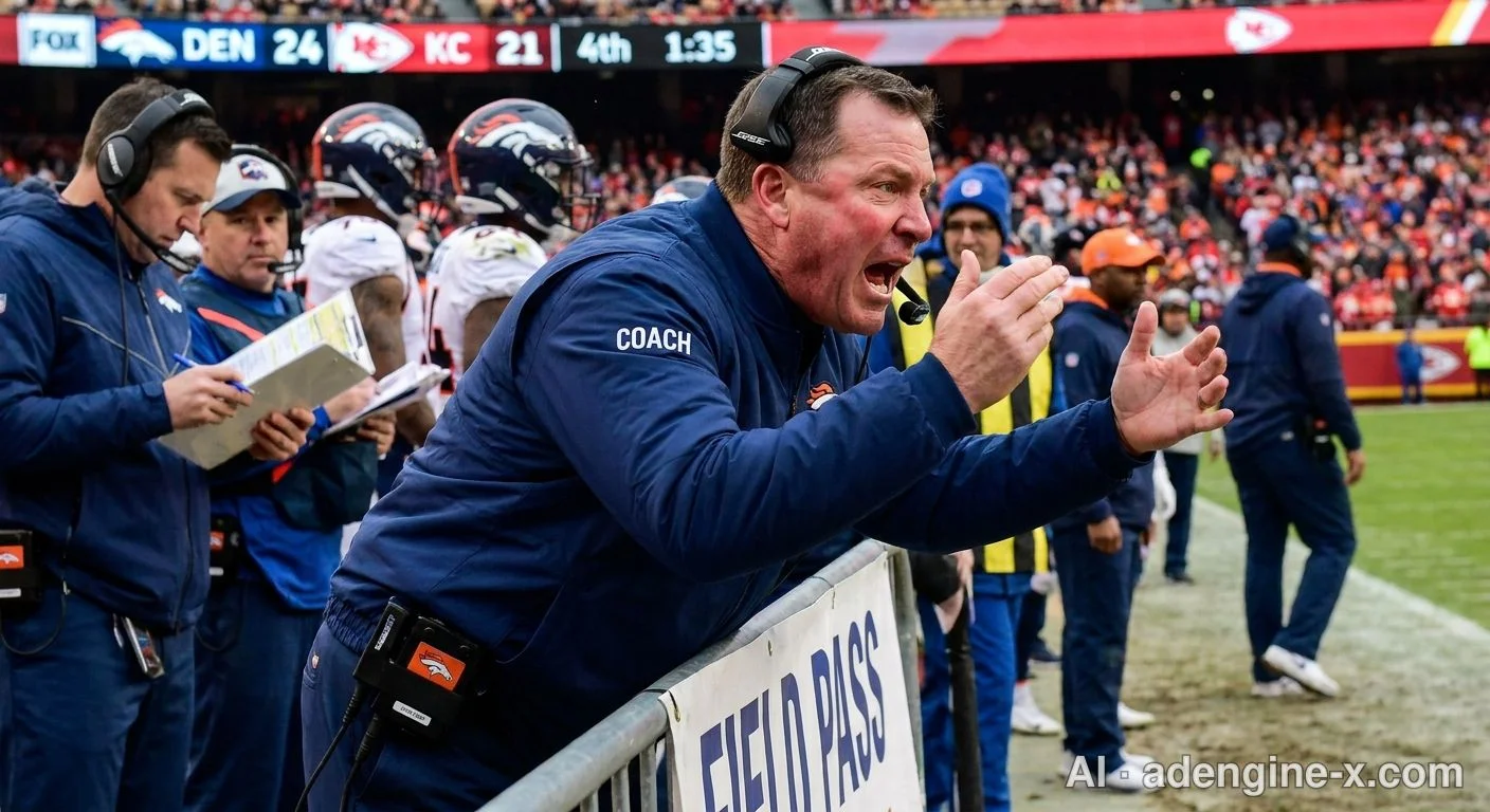 Photo of a football head coach on the sideline 1