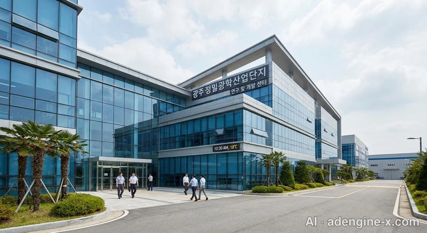 광주 정밀광학산업단지 연구 및 개발 센터 사진 1