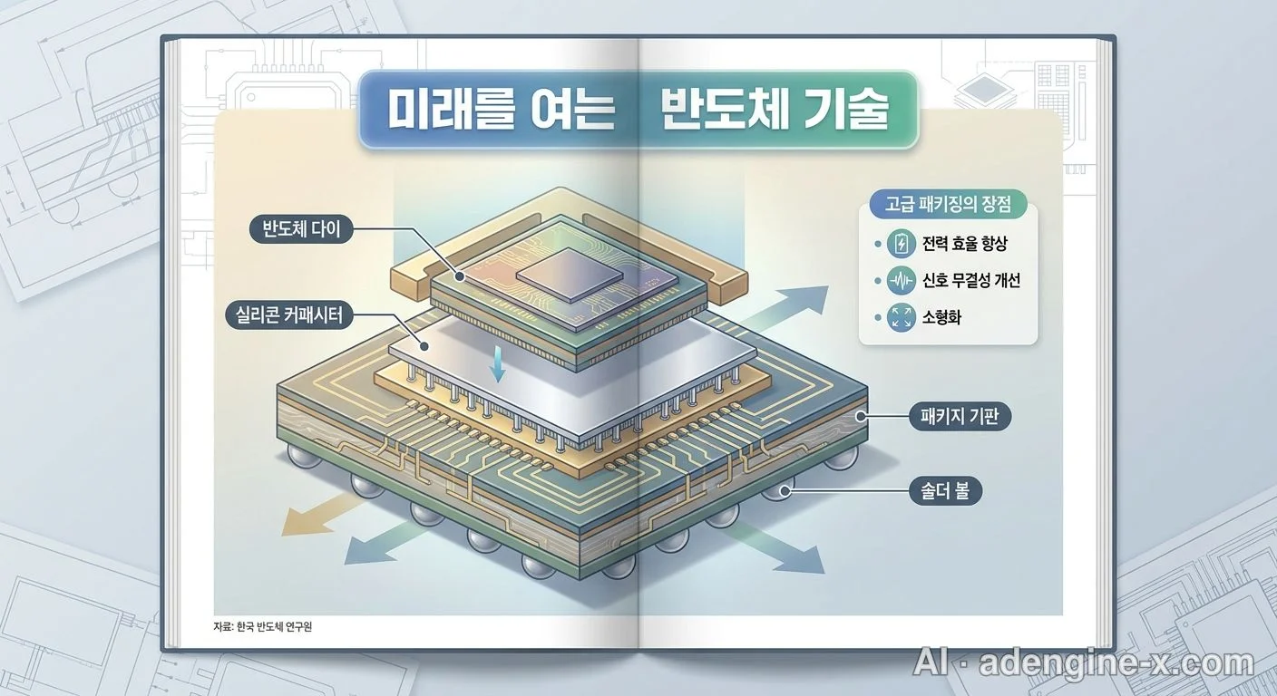 실리콘 커패시터 반도체 패키징 구조 사진 3