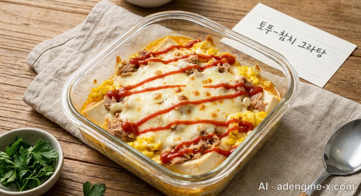 순두부 참치 치즈 그라탕 사진 5