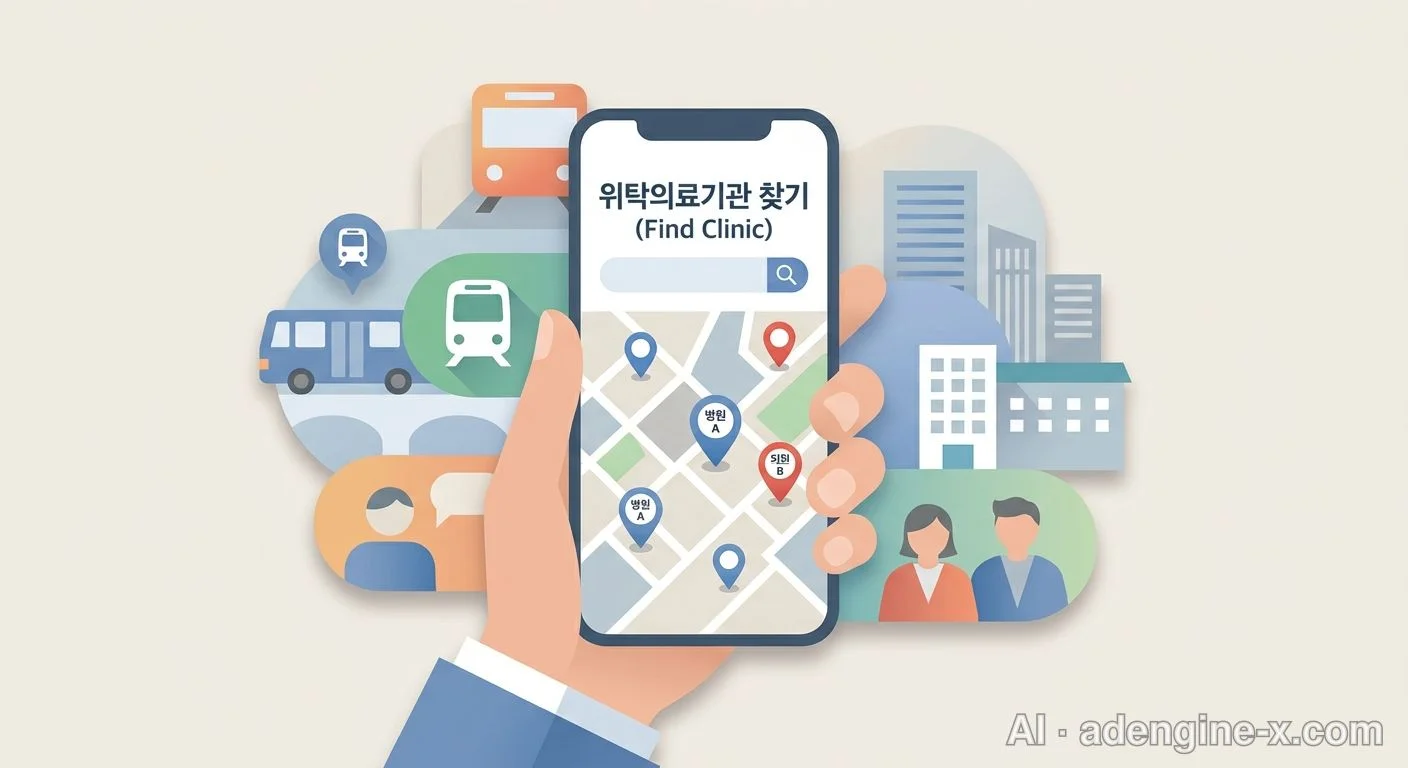 예방접종 위탁의료기관 검색 화면 사진 4