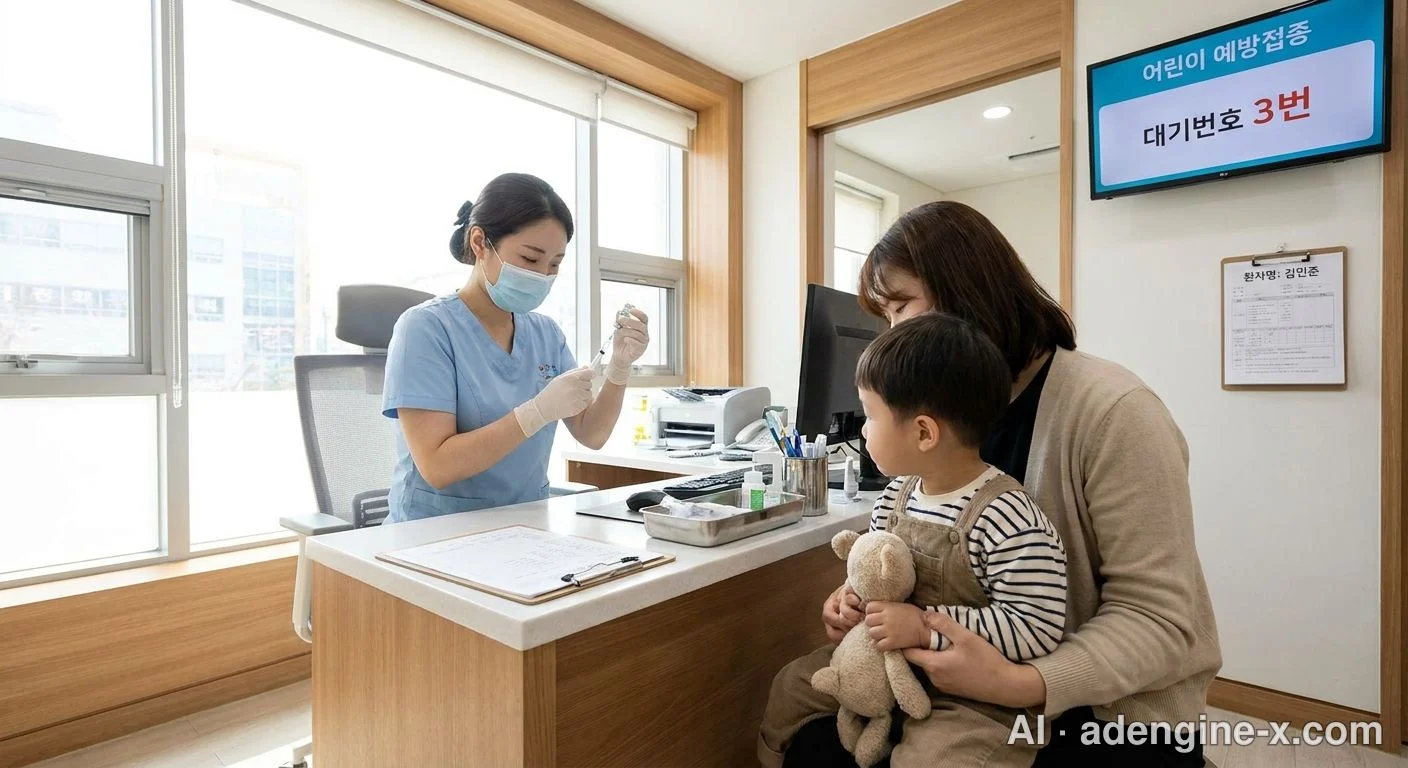 어린이 예방접종 진료 사진 1