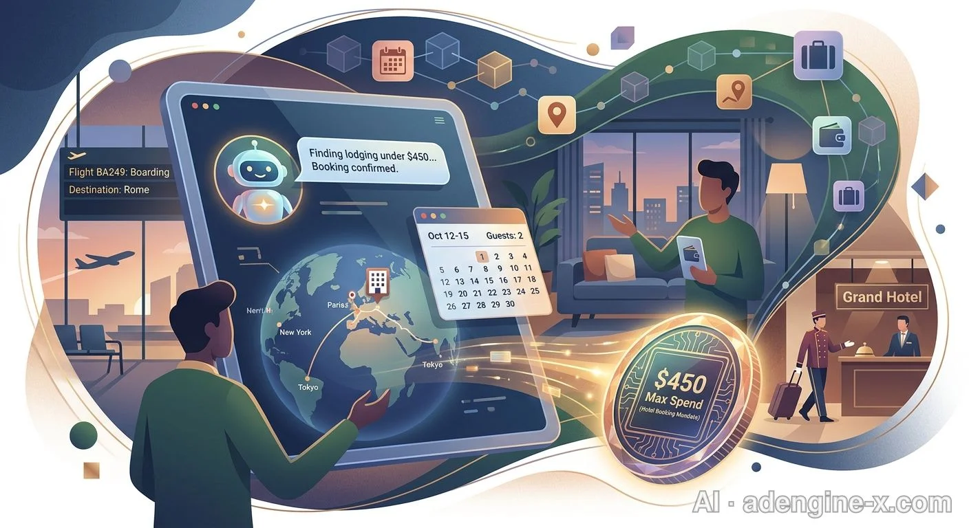 AI agent travel booking authorization 사진 2