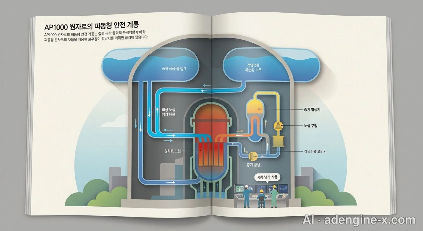 AP1000 피동형 안전계통 개념도 사진 5