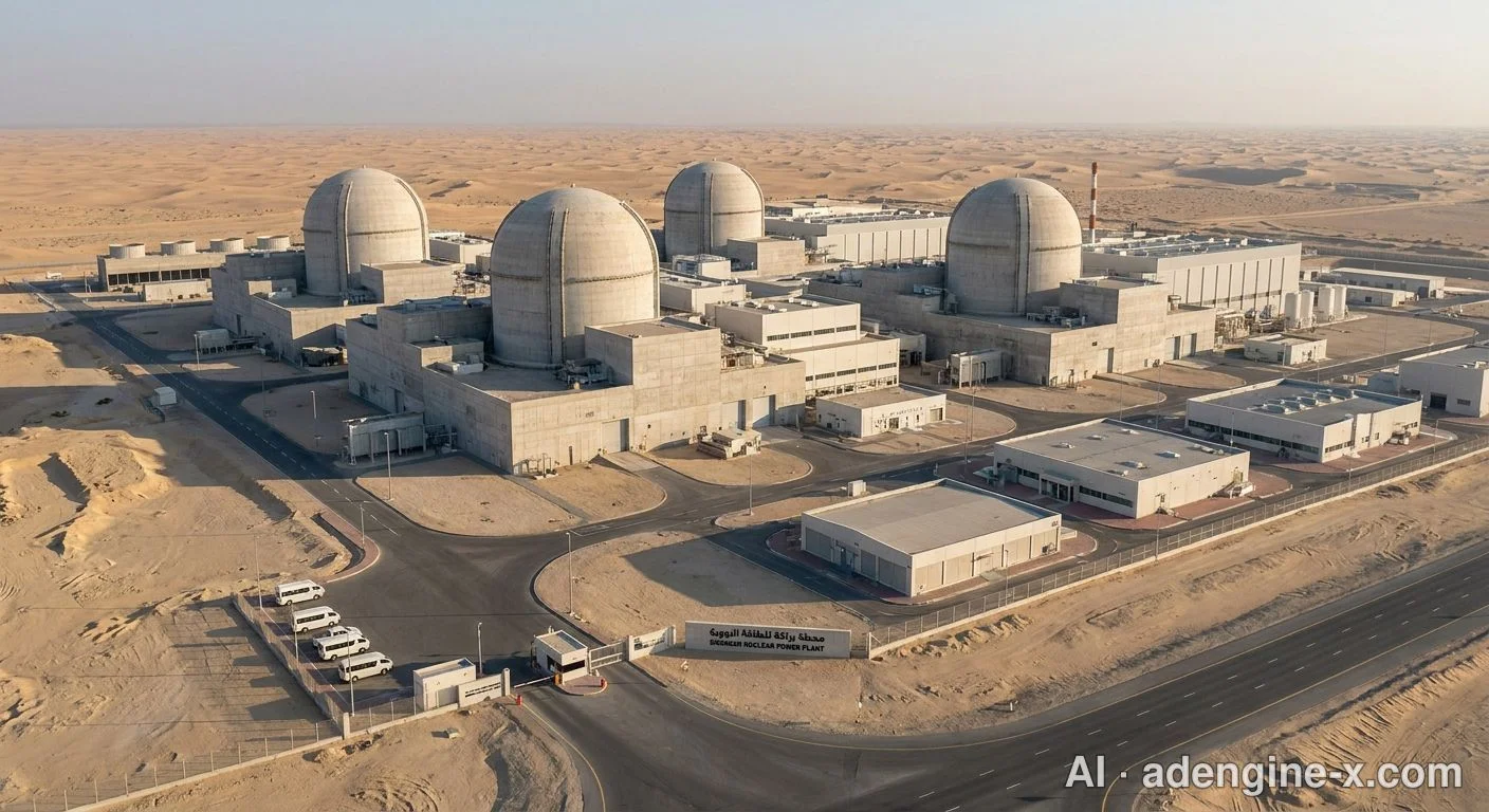 UAE 바라카 원전 전경 사진 3