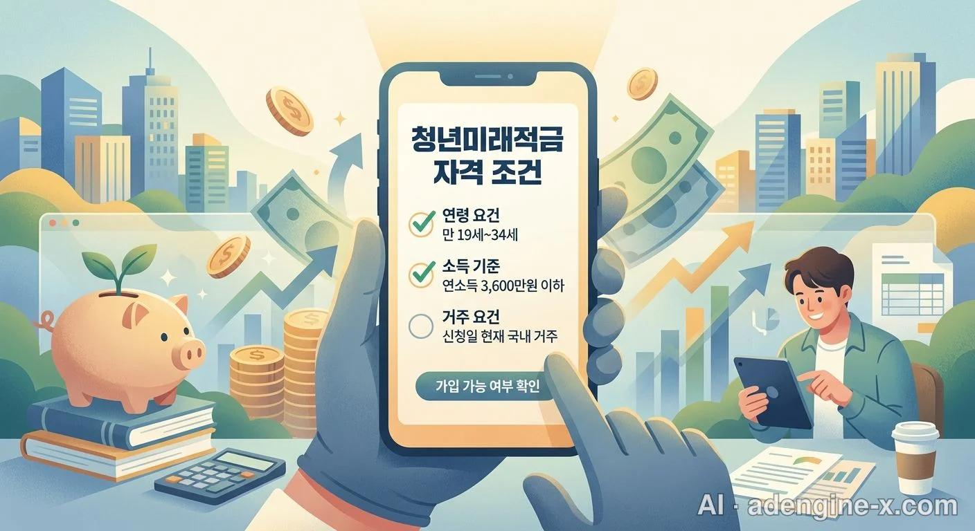 청년미래적금 자격 요건 체크리스트 사진 2