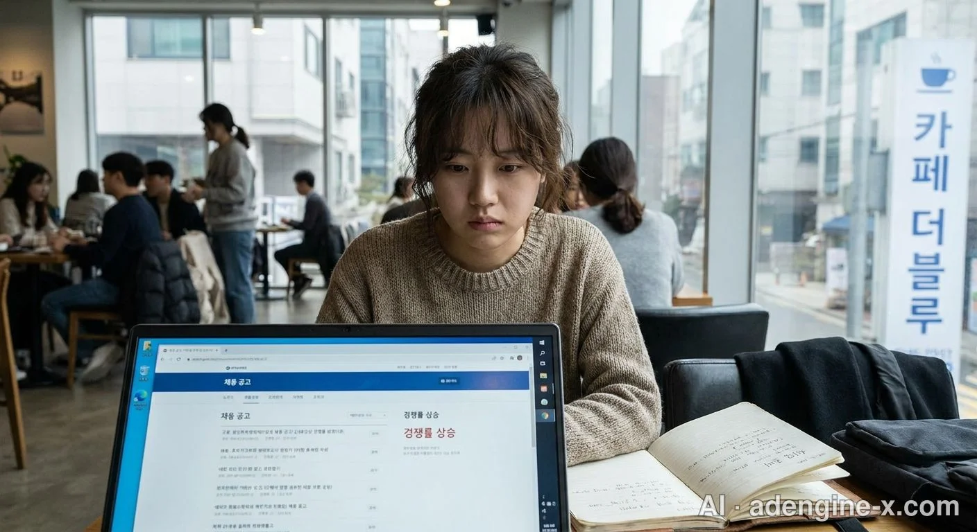 취업난에 직면한 청년 구직자 사진 4