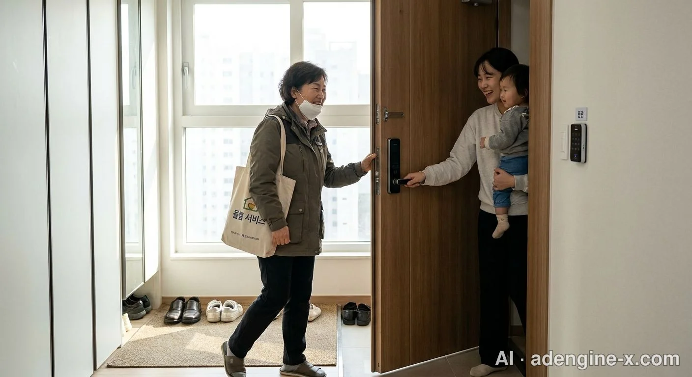 맞벌이 가구 어린이집 등원 사진 1