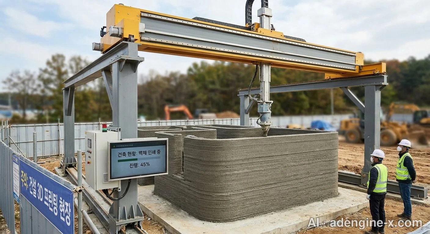 갠트리형 건설 3D 프린터 사진 2