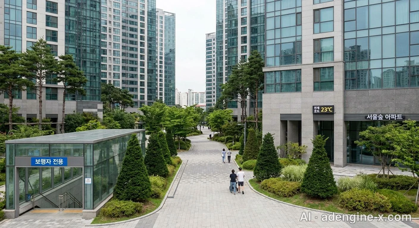 신혼부부 주거용 아파트 단지 사진 2