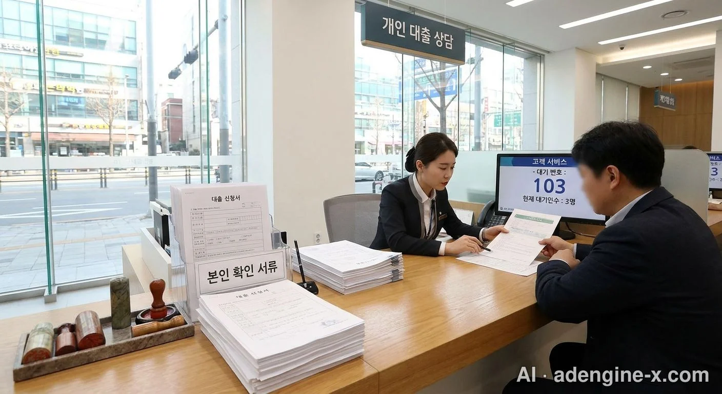 은행 대출 상담 창구 사진 6