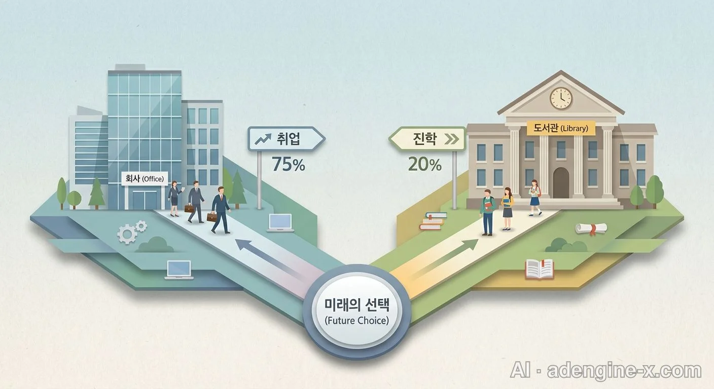 취업과 대학 진학 진로 비교 사진 6
