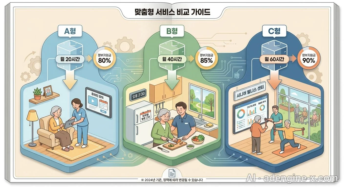 A형·B형·C형 서비스 유형별 구조 사진 2