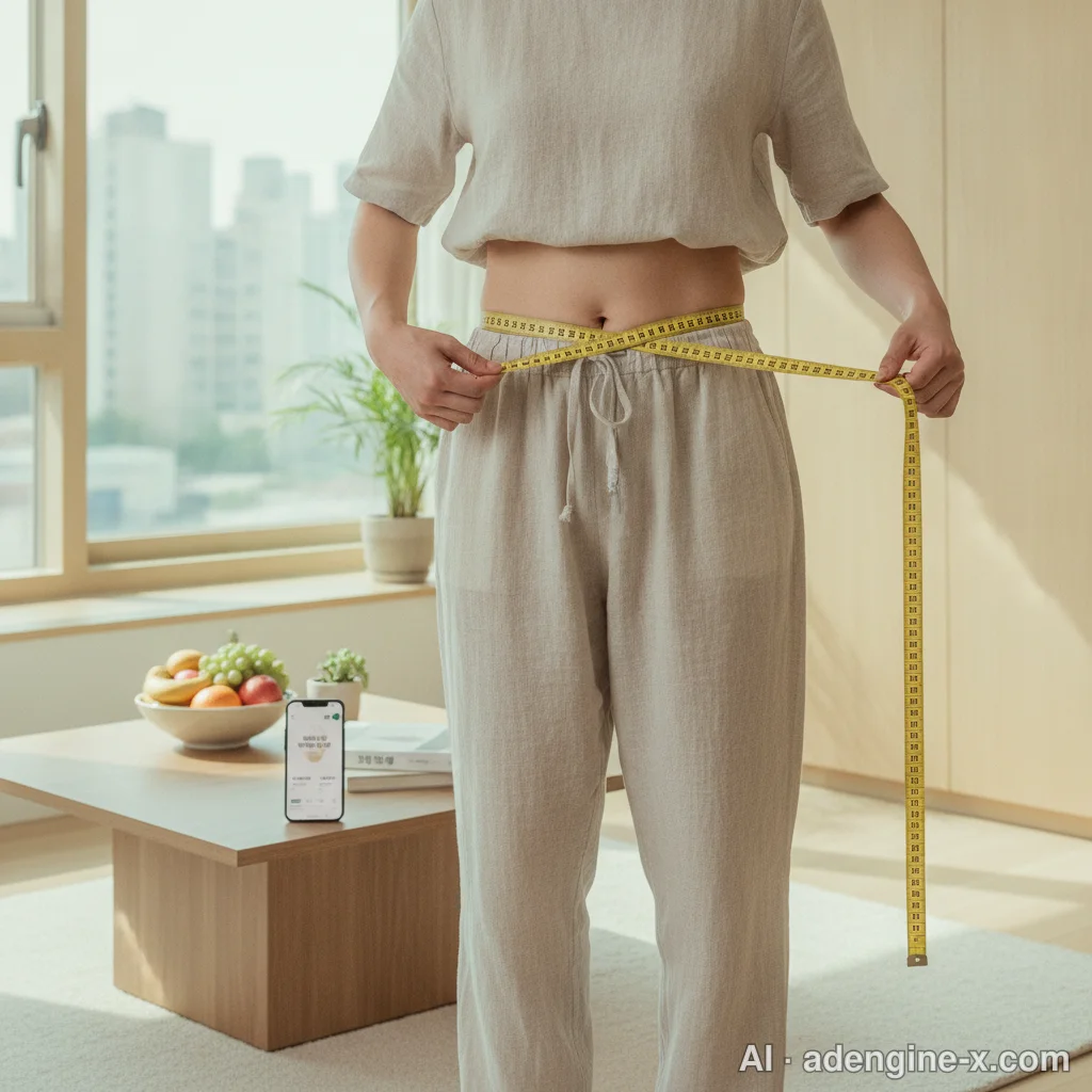 정밀 복부 둘레 측정 사진 2