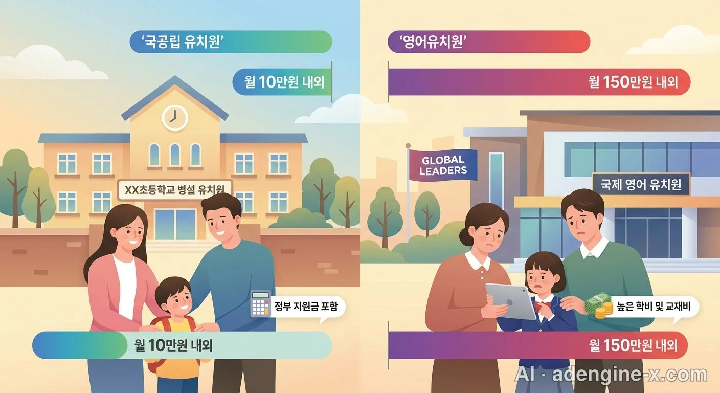 국공립 유치원과 영어유치원 비용 비교 사진 4
