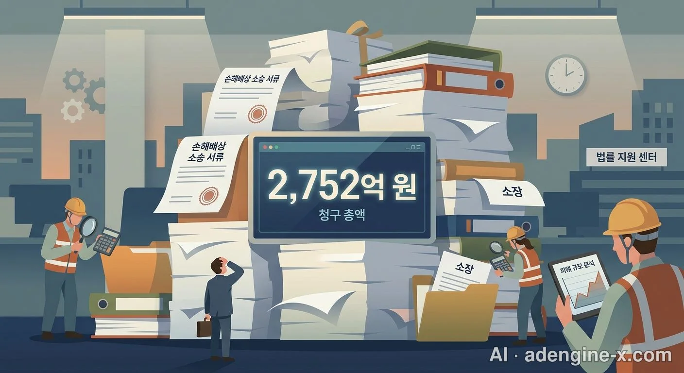 손해배상 소송 청구액 규모 사진 1