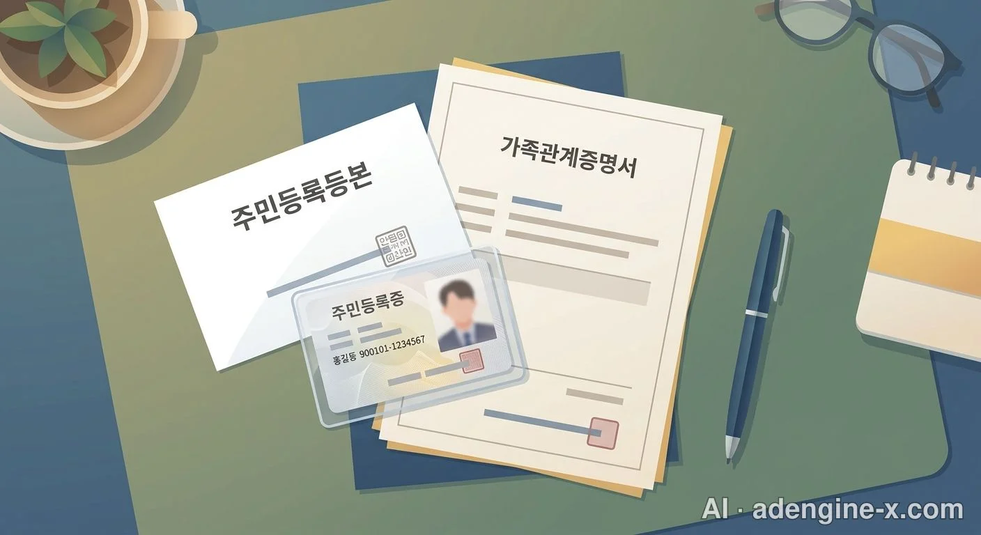 신청 구비 서류 사진 5