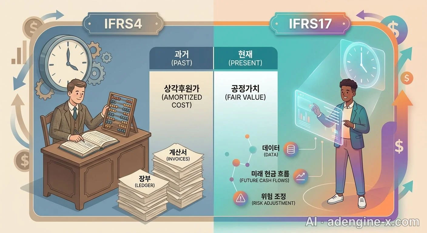 IFRS4와 IFRS17 평가 방식 비교 사진 1