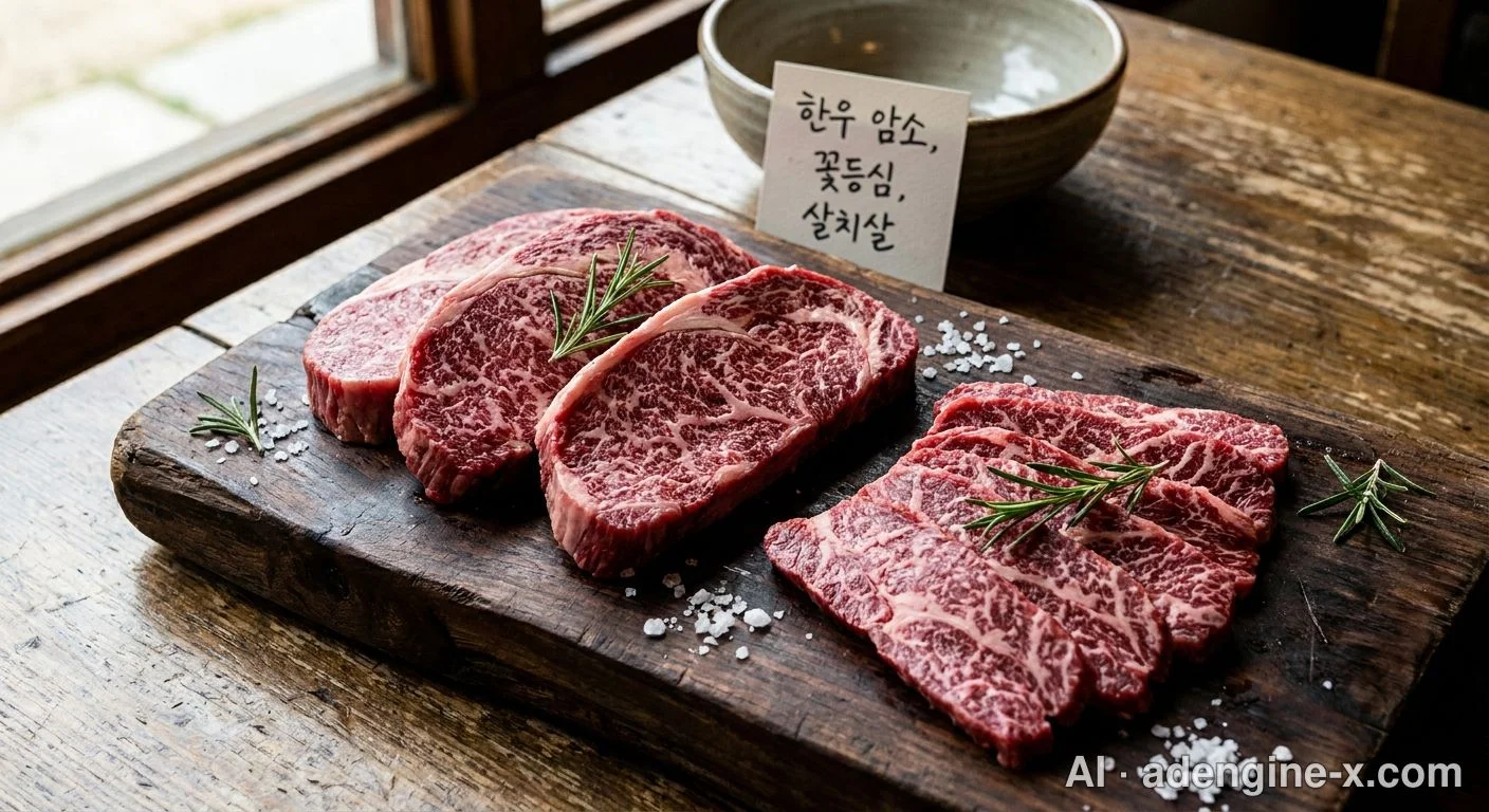 한우 꽃등심과 살치살 사진 4