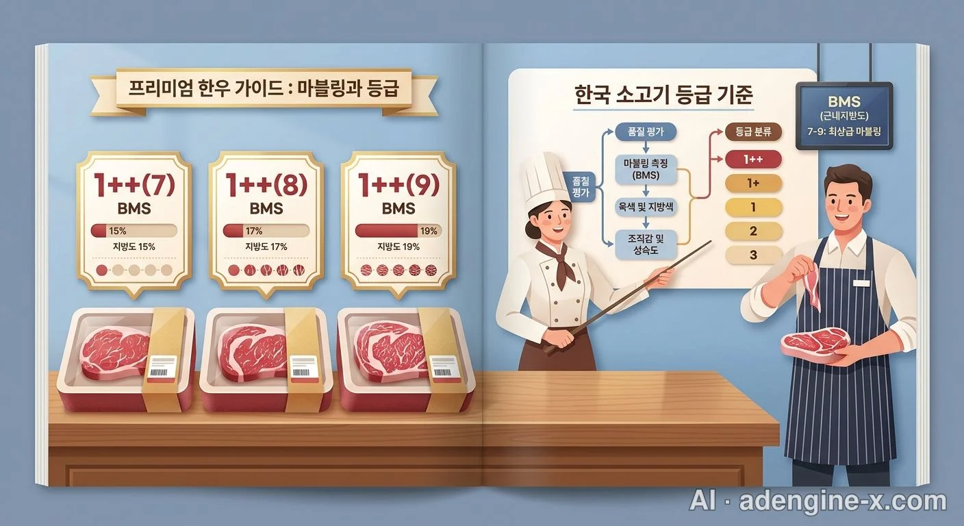 한우 마블링 등급 가이드 사진 3