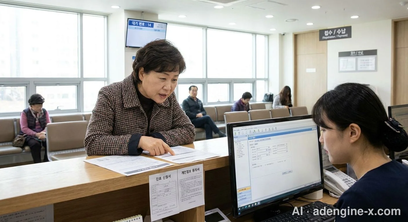 동네 병원 진료 접수 창구 사진 2