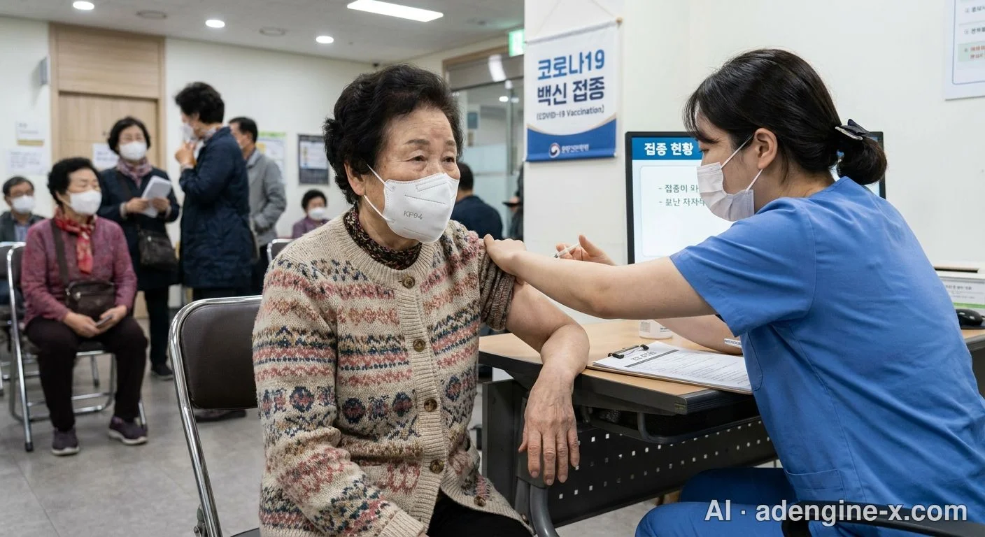 어르신 국가예방접종 현장 사진 5