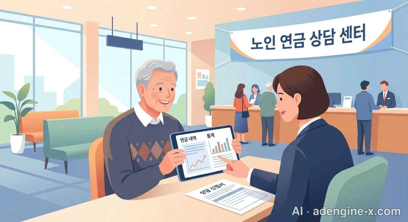 노인 연금 수령 상담 사진 2