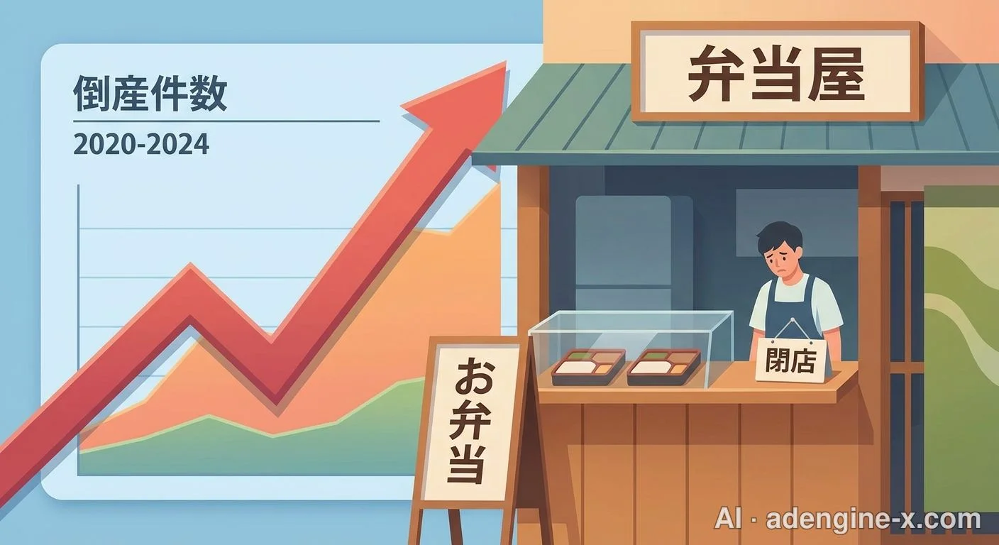 弁当屋の倒産急増イメージ 사진 2