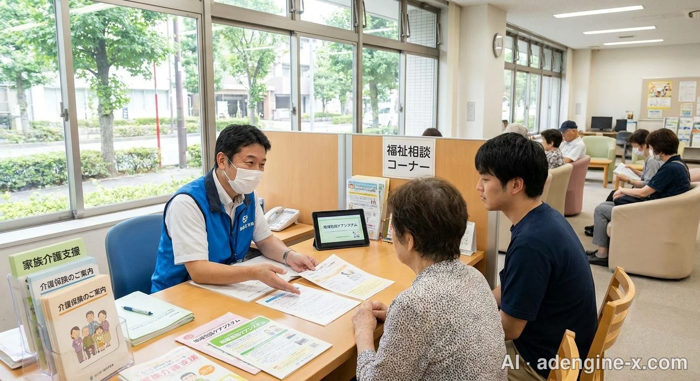 地域包括支援窓口での介護相談 사진 4