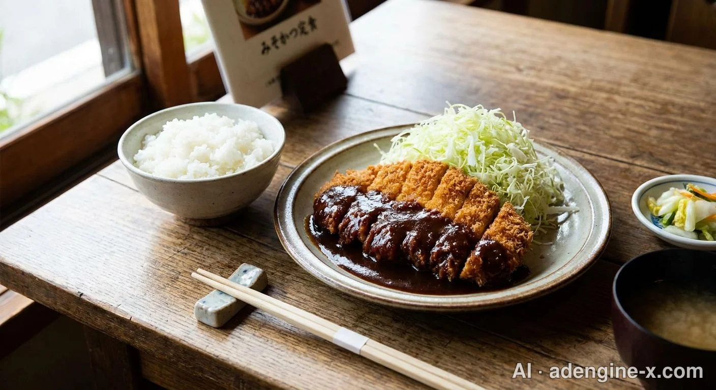 나고야식 미소카츠 정식 사진 7