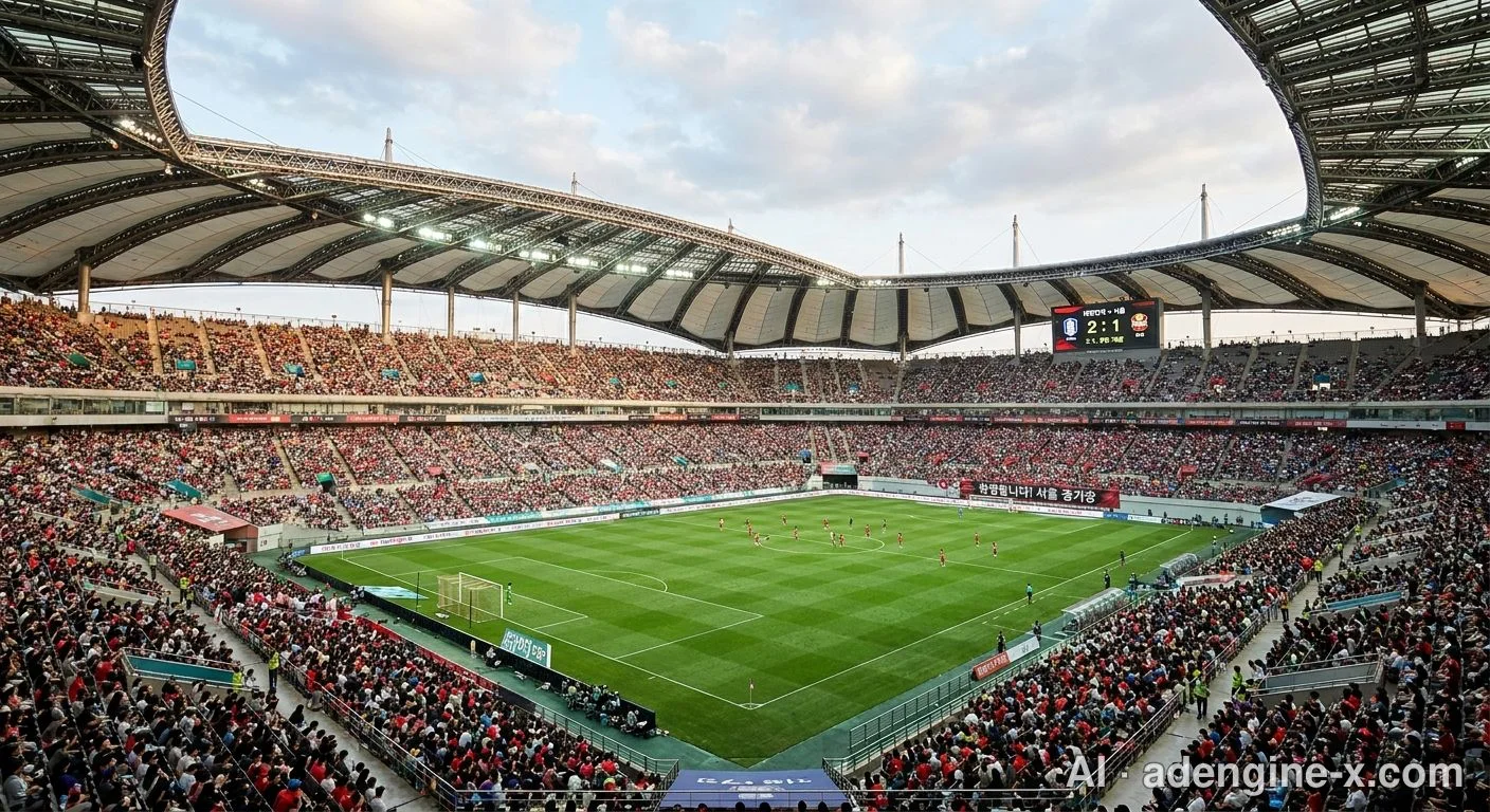 축구 경기장 전경 사진 4