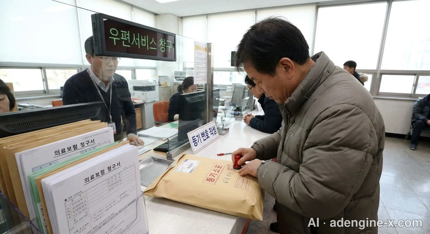 보험금 청구 서류 등기우편 접수 사진 7