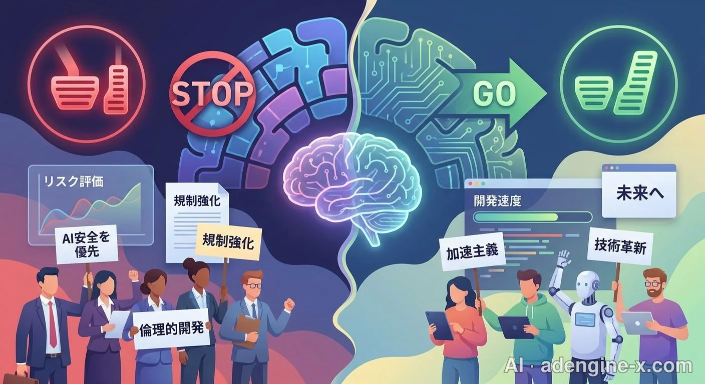 AI安全派と加速派の対立 사진 2