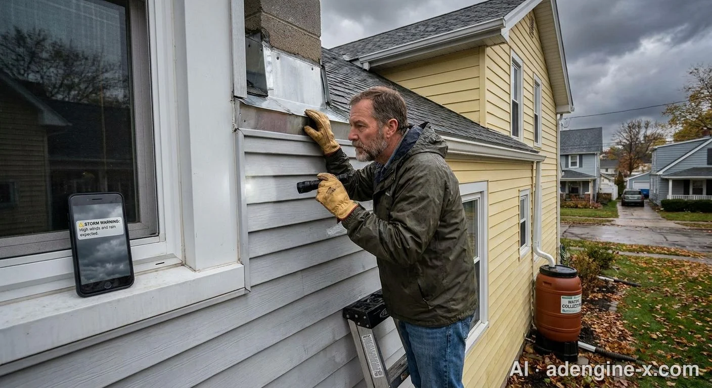 Home weatherproofing inspection 사진 6