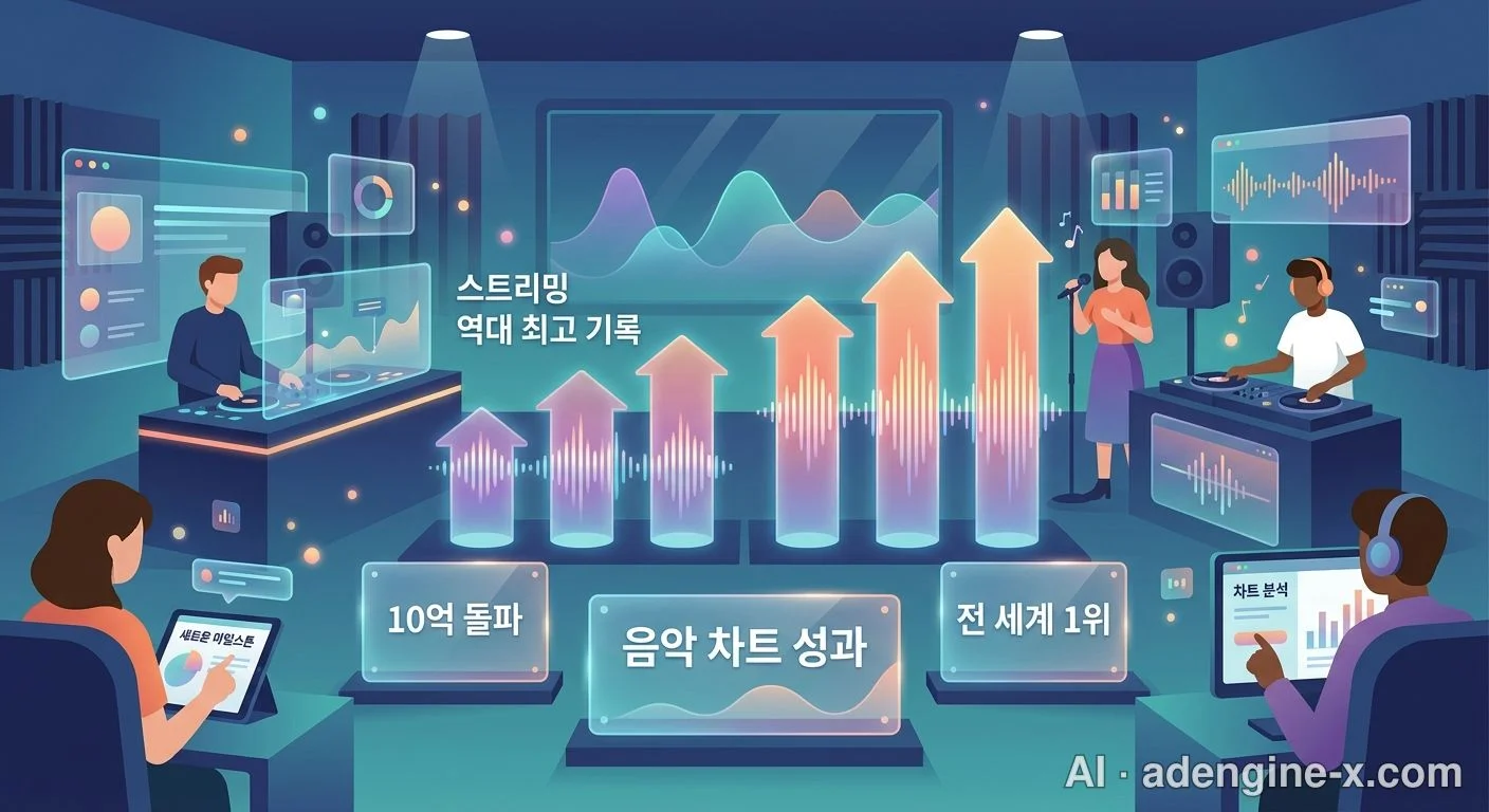 디지털 음원 스트리밍 성과 사진 2