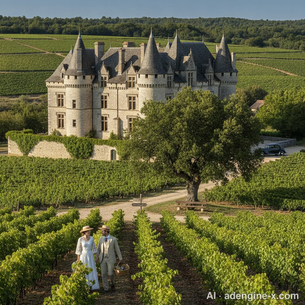French château and vineyard estate 사진 5