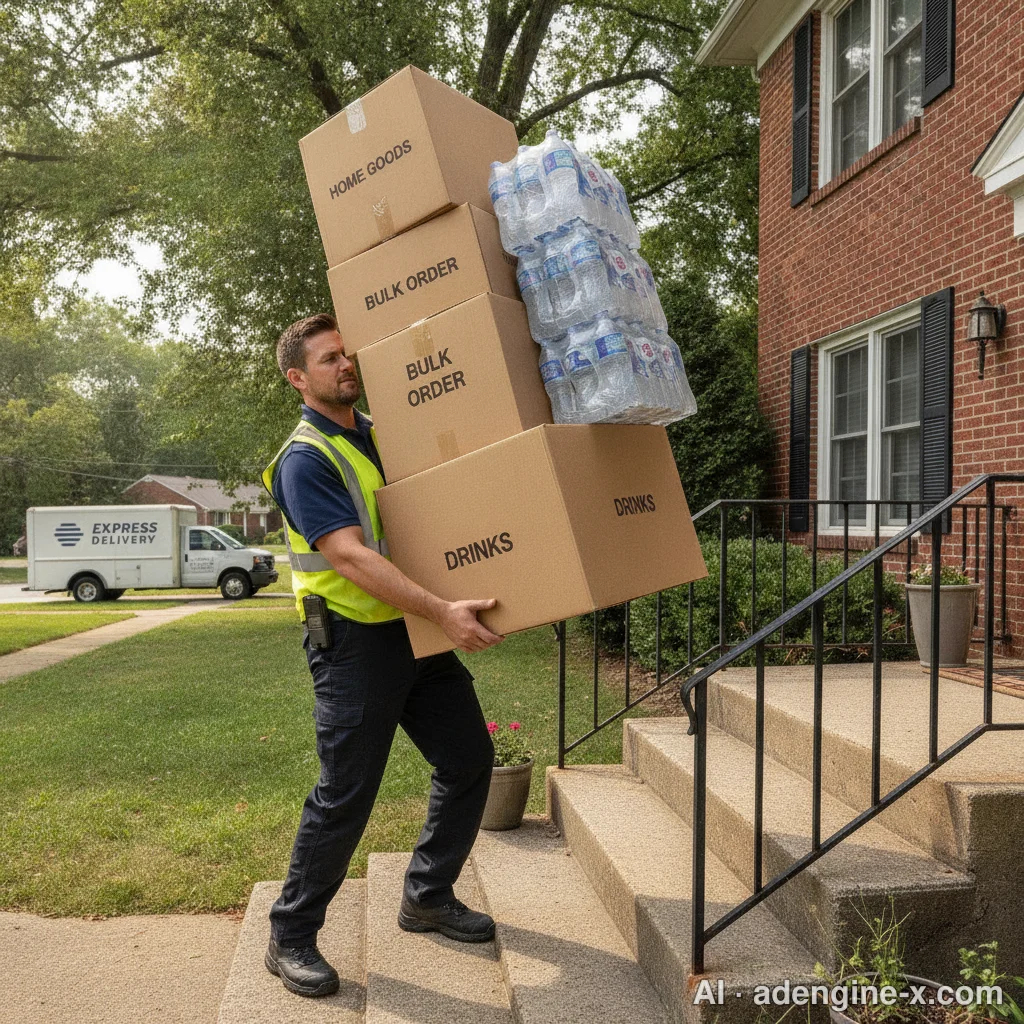 Heavy bulk grocery delivery labor 사진 4