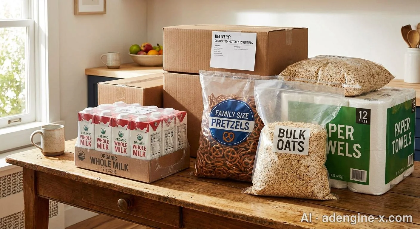 Delivered bulk groceries 사진 2