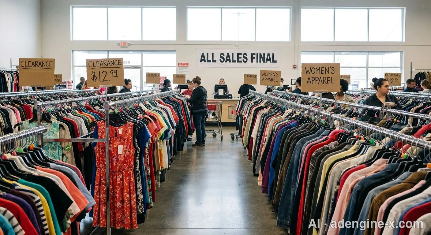 Discount clothing store racks 사진 2