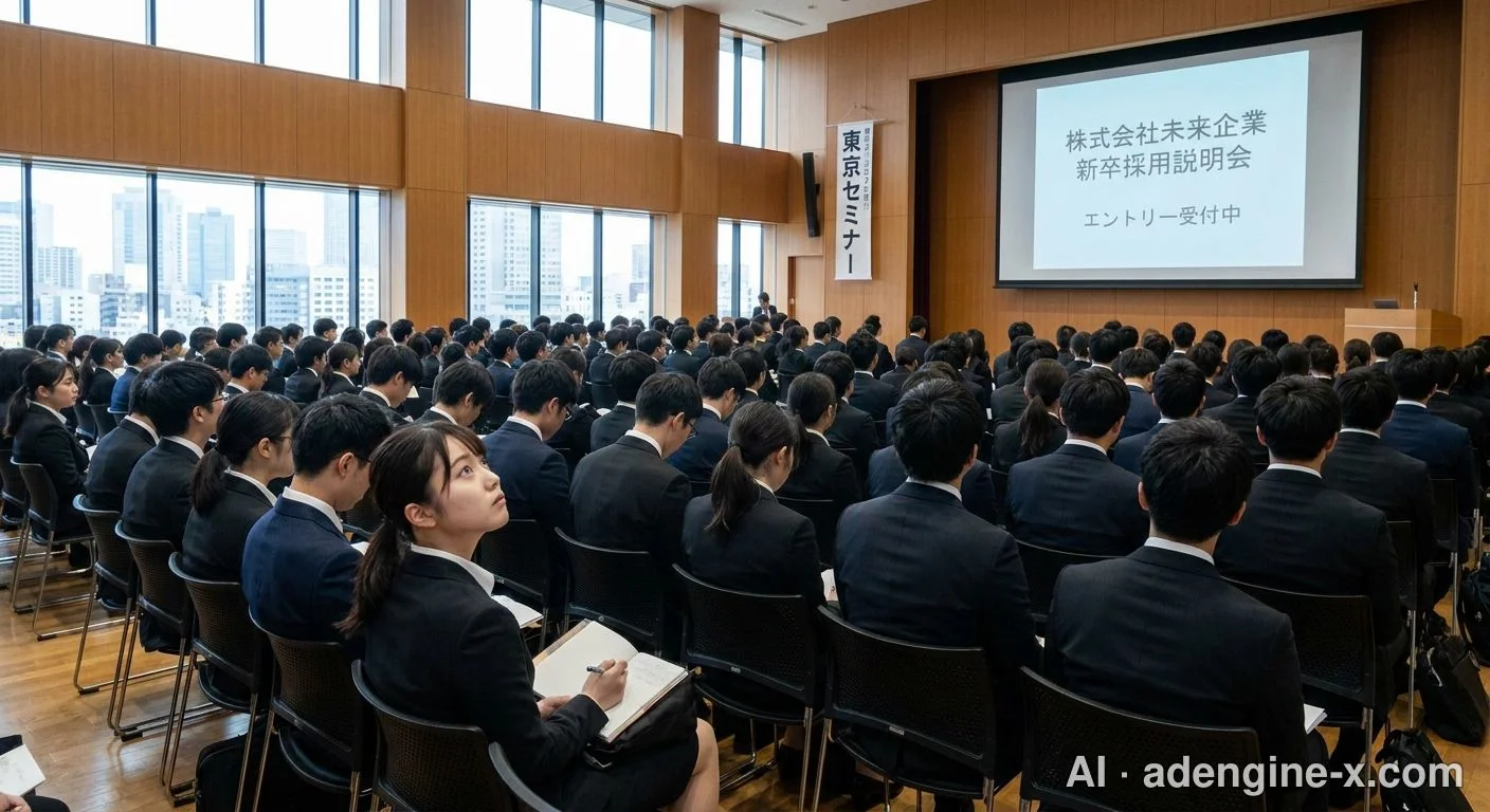 企業の採用説明会 사진 4